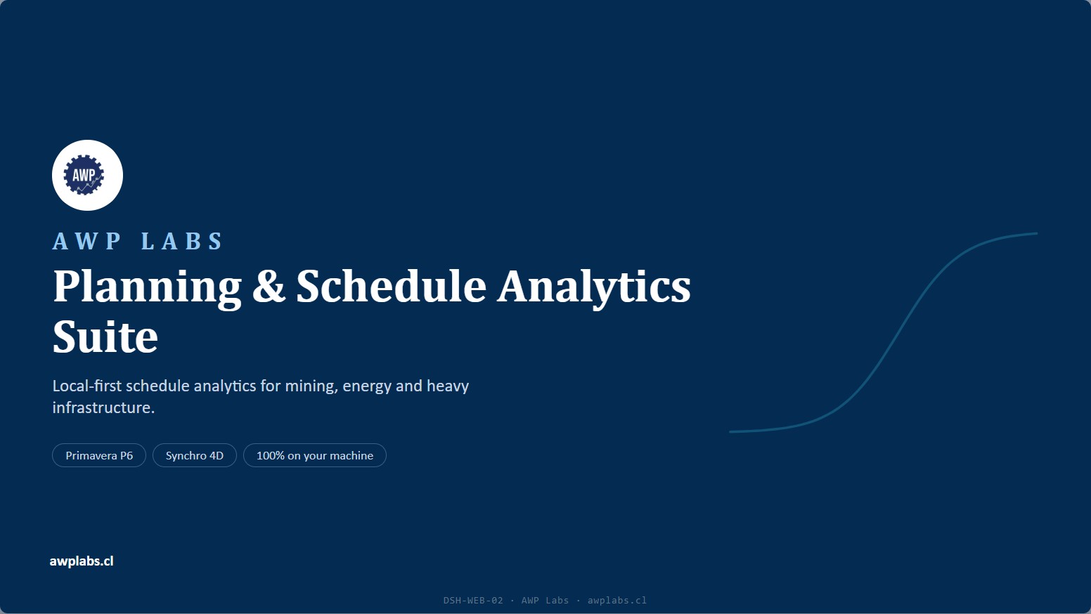 AWP Labs — Planning & Schedule Analytics Suite